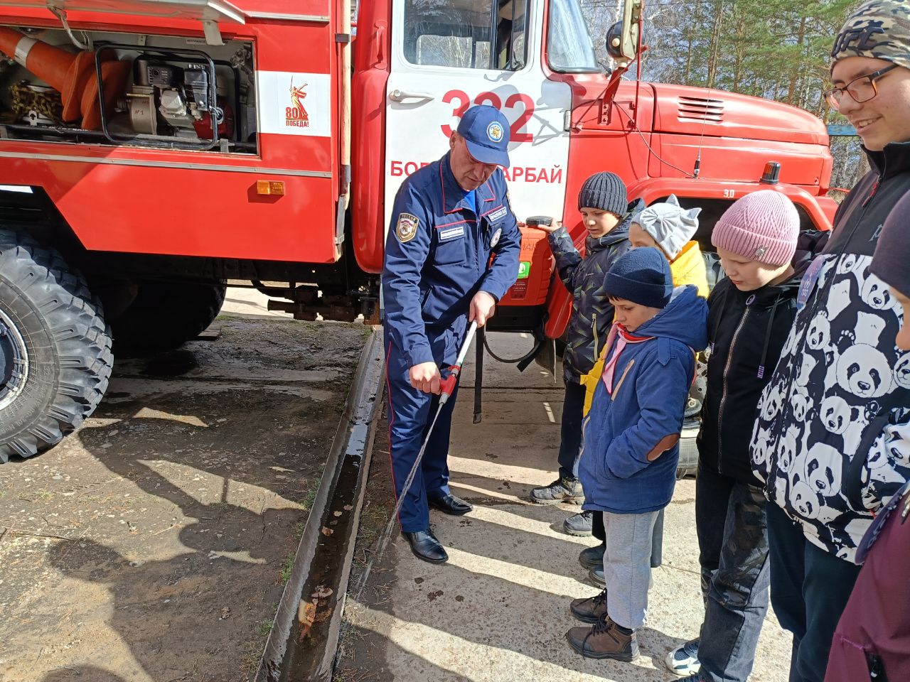 В рамках акции «Весна пожаробезопасная».